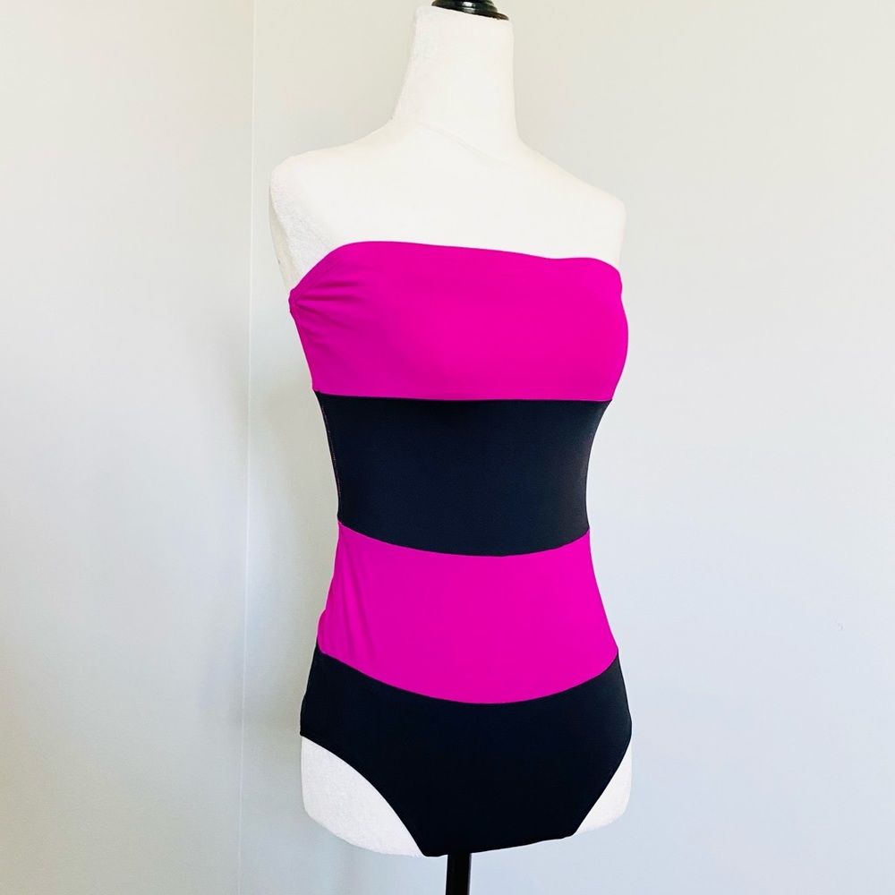 DKNY Strapless One piece swimsuit